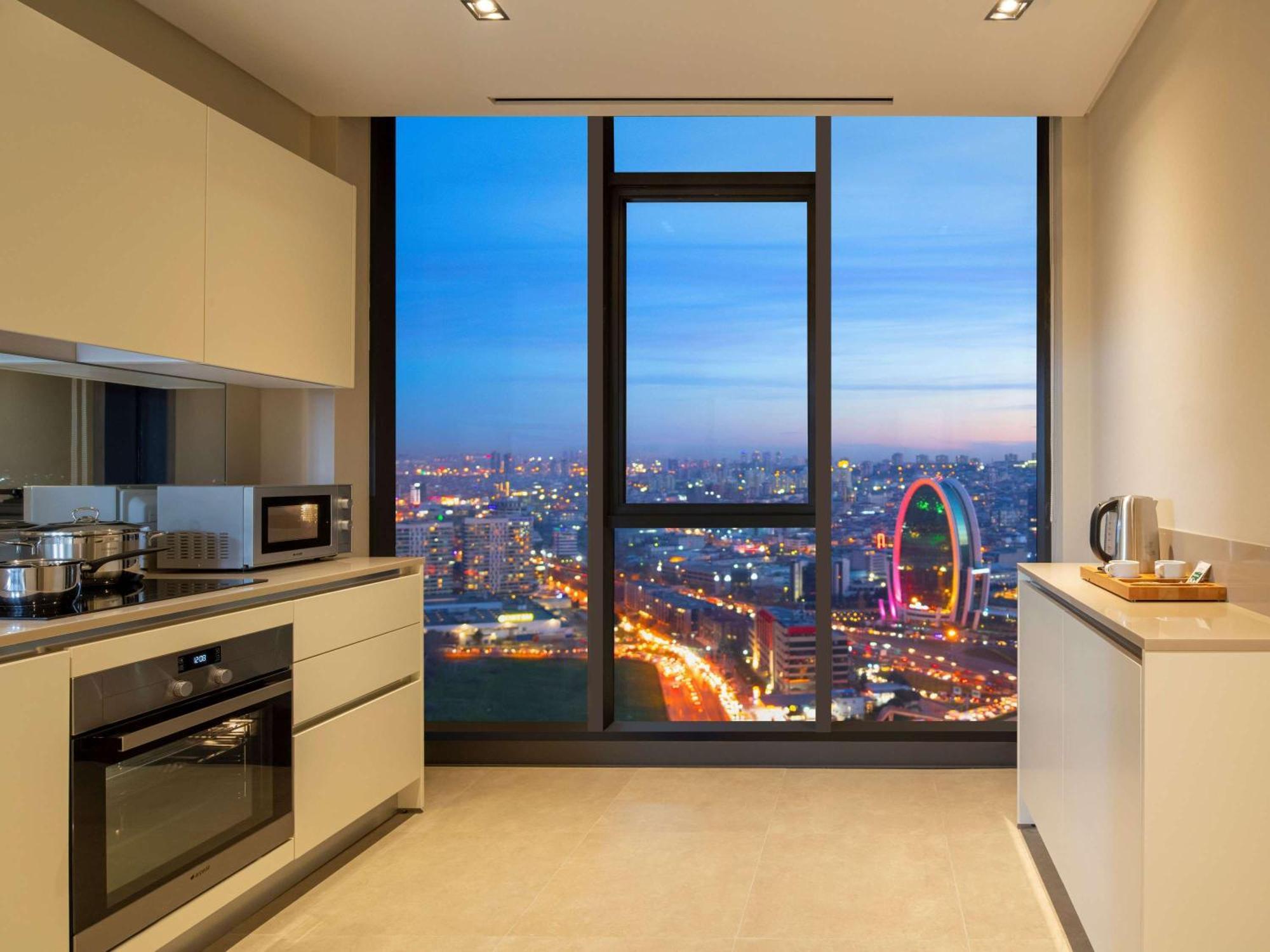 Movenpick Living Istanbul West Hotel Exterior photo A kitchen in a typical apartment